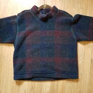 Vintage Eastern Mountain Sports womans size medium deep pile pullover